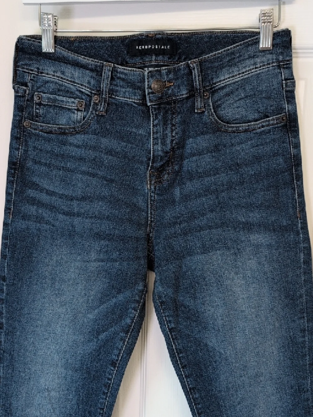 Aeropostale Women's Mid Rise Skinny Jeans Size 6S